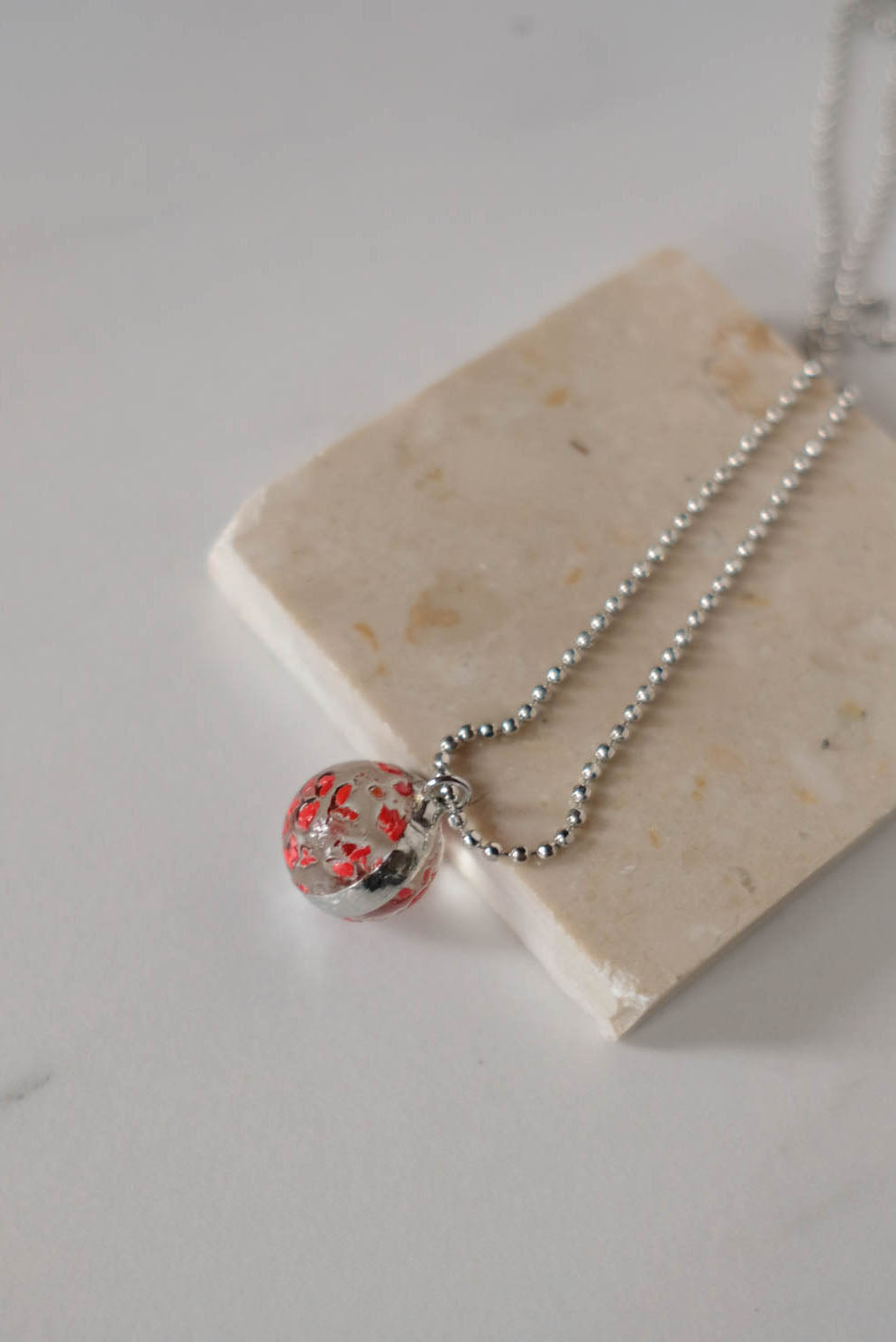 Collane biglia argento