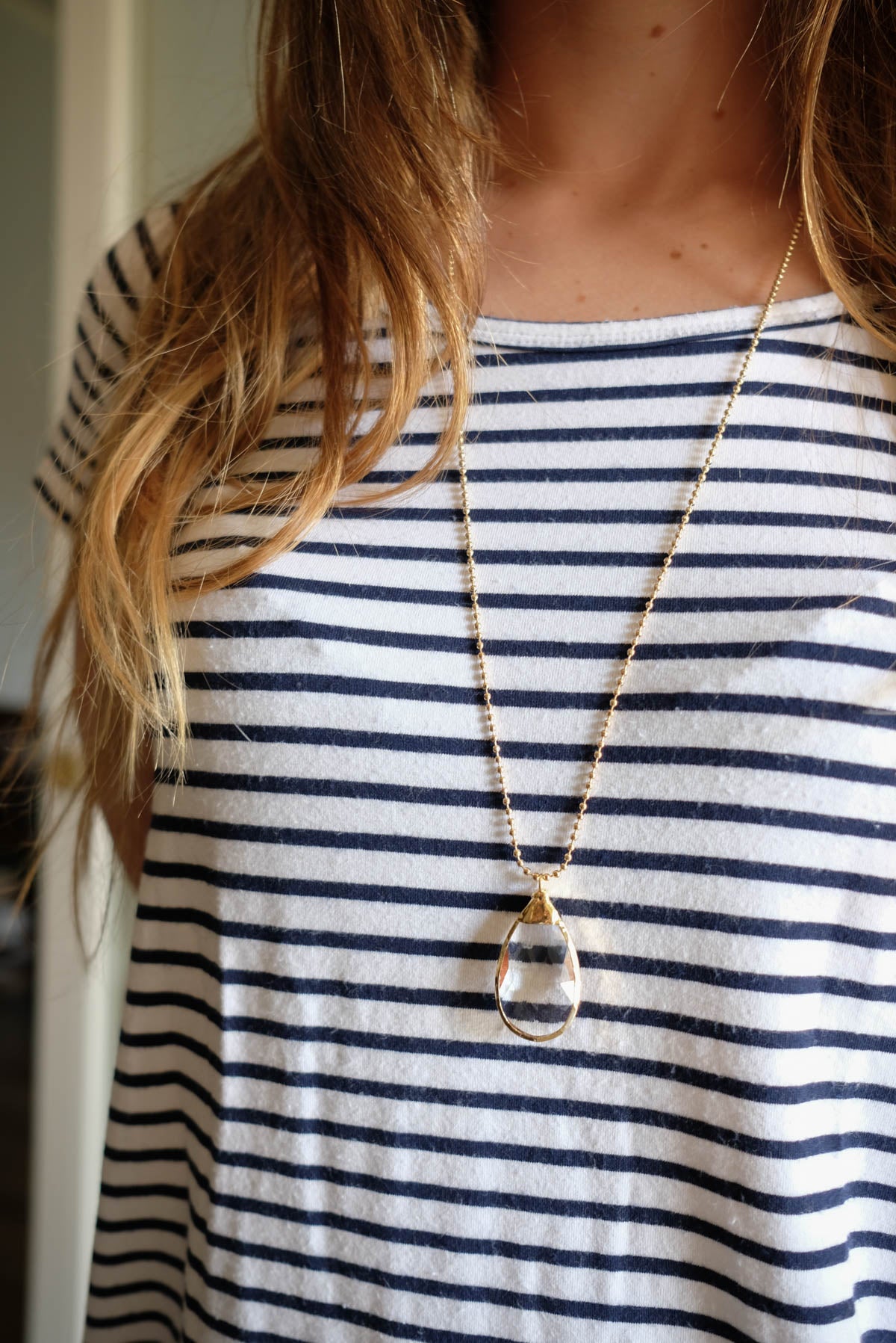 Collane goccia grandi pl. oro