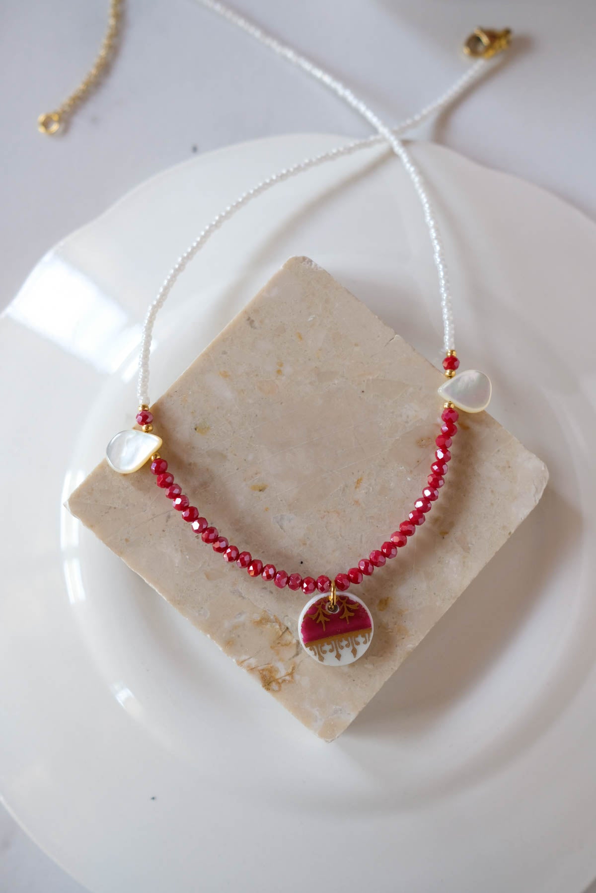 Collana perline 19
