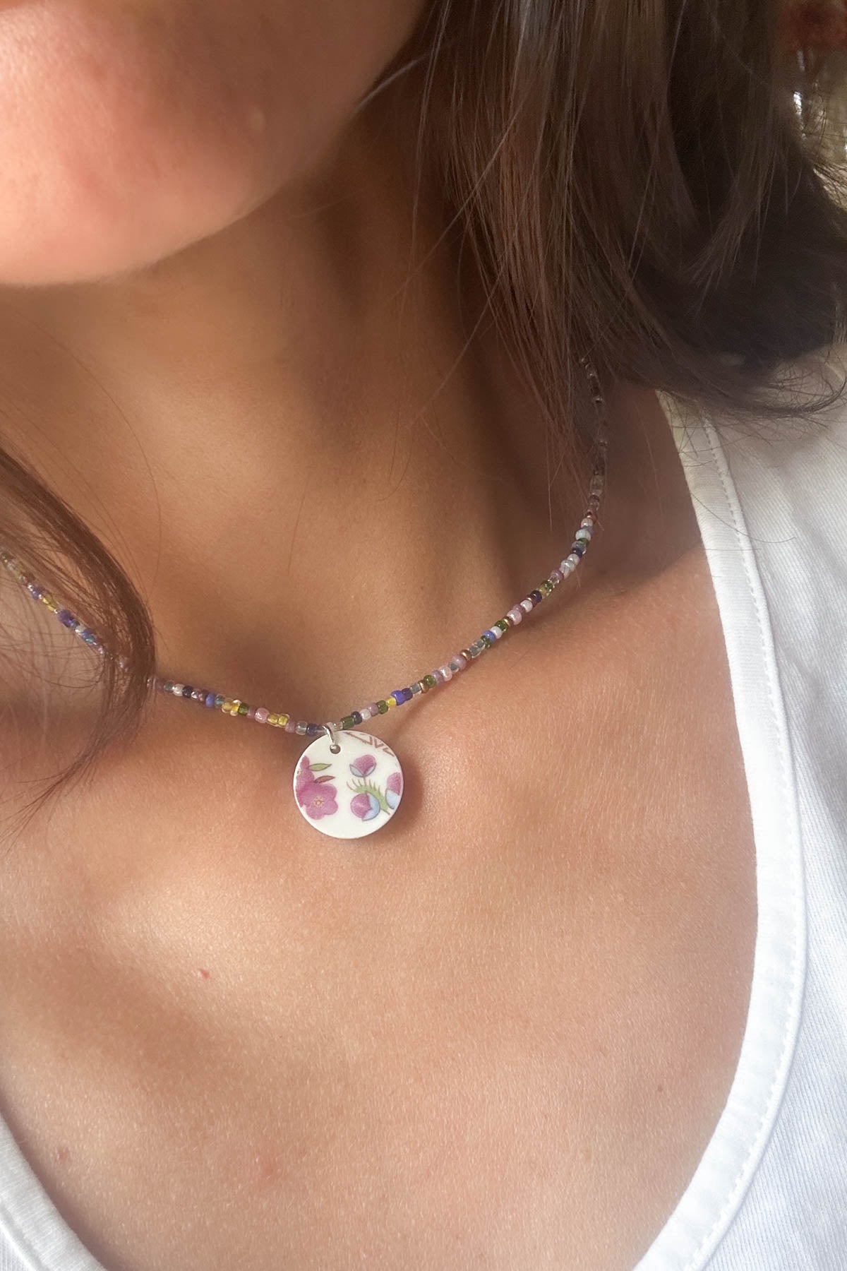 Collana perline 8
