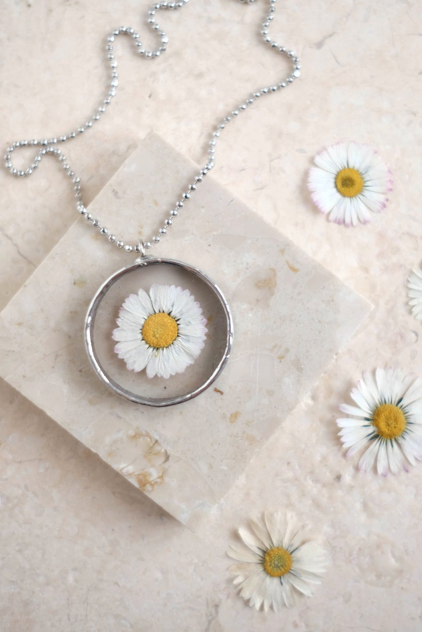 collana margherita tonda