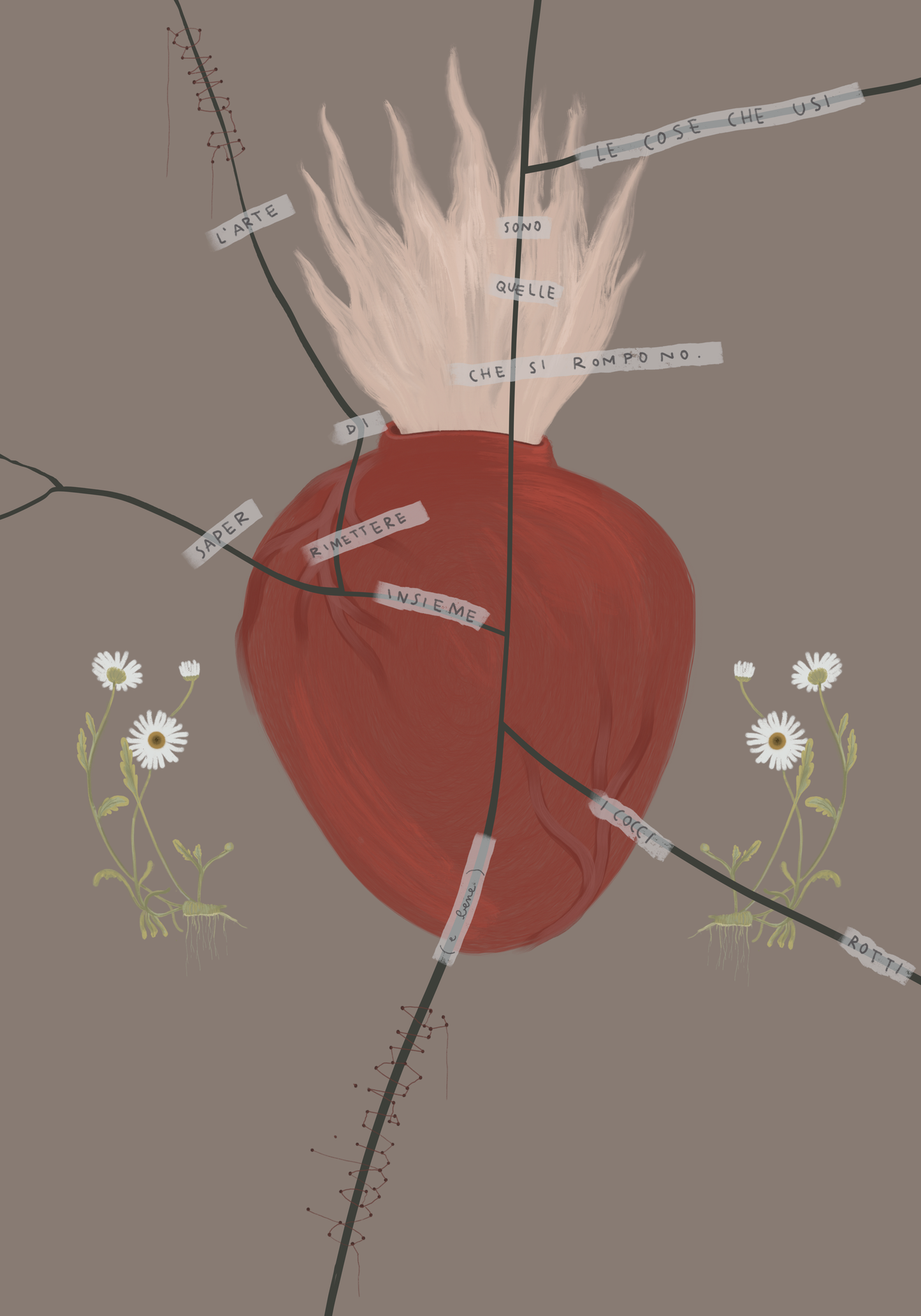 biglietto illustrato