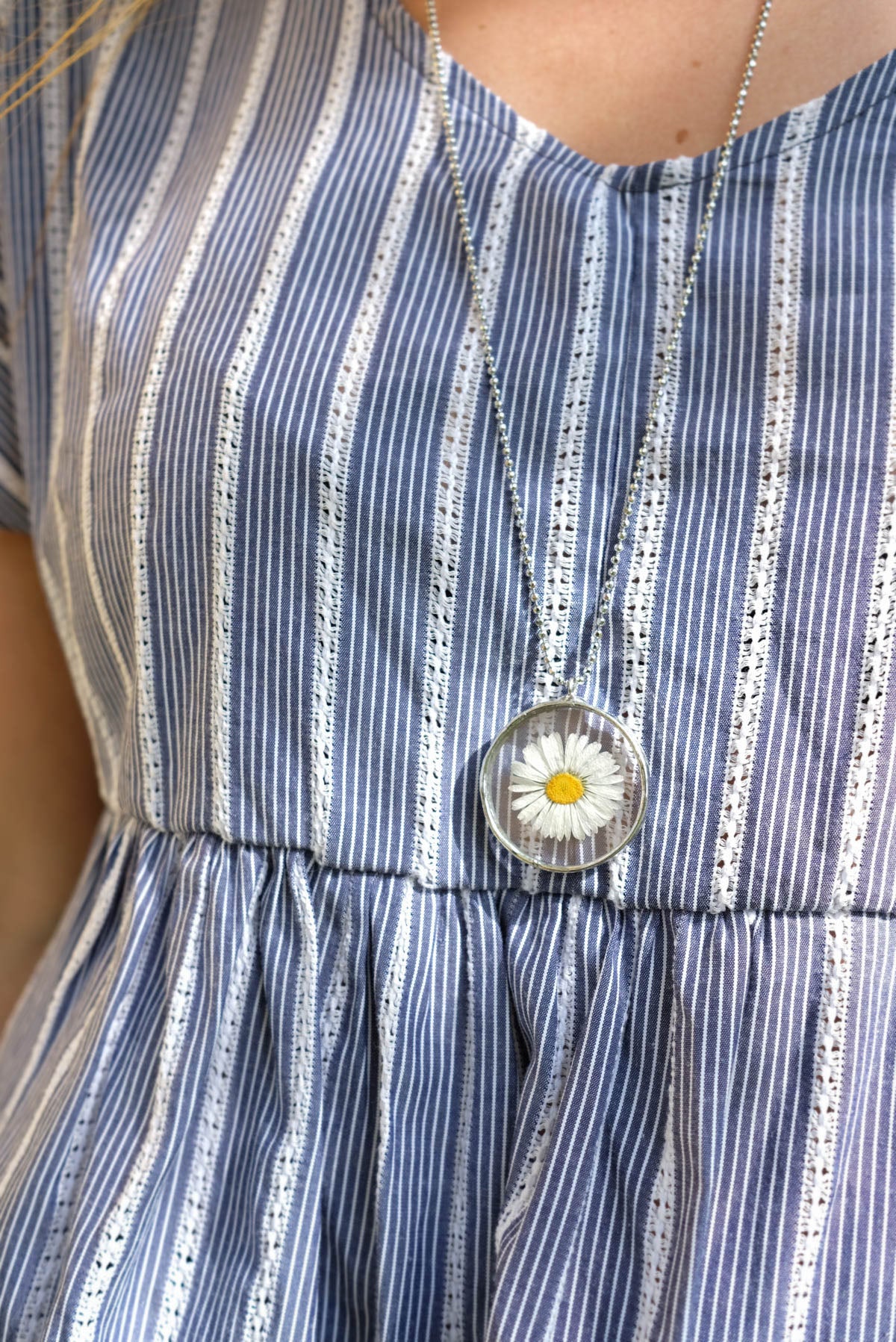 collana margherita tonda