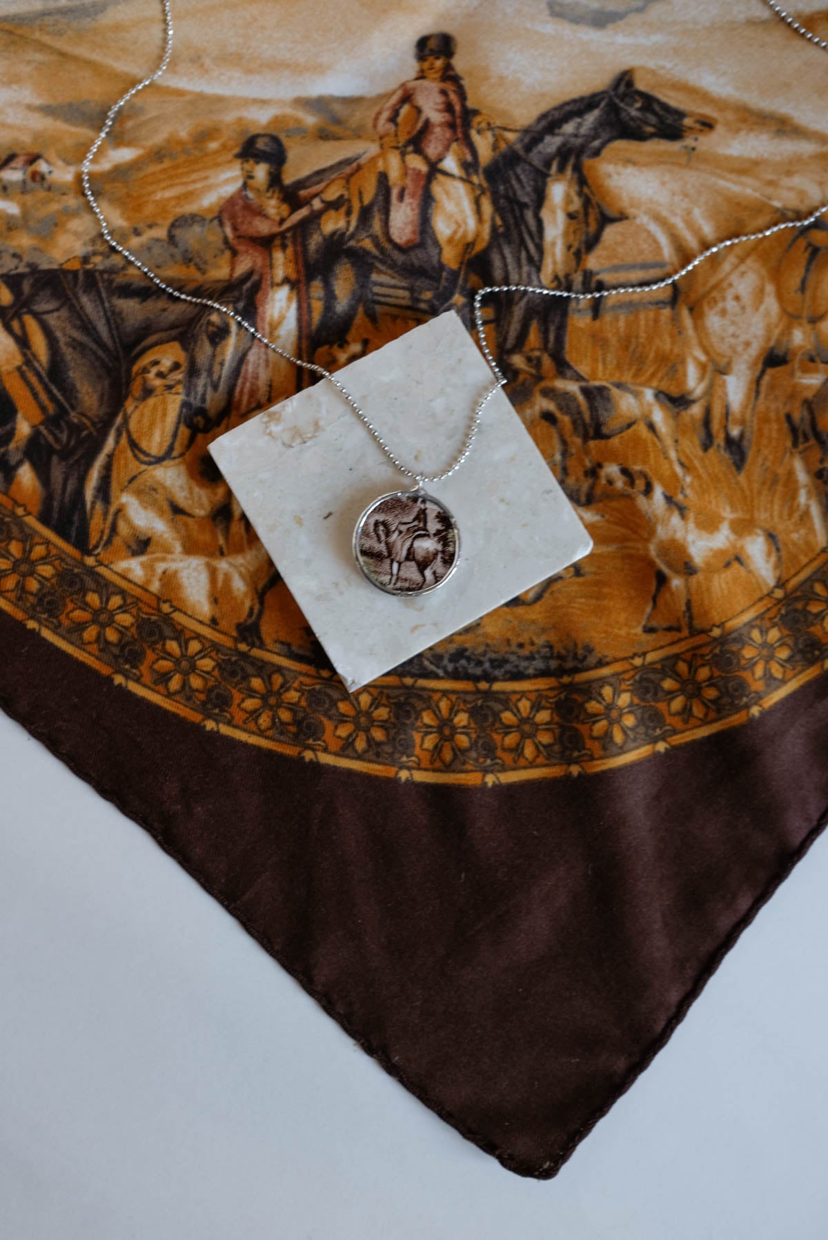 Box collana + foulard vintage 10