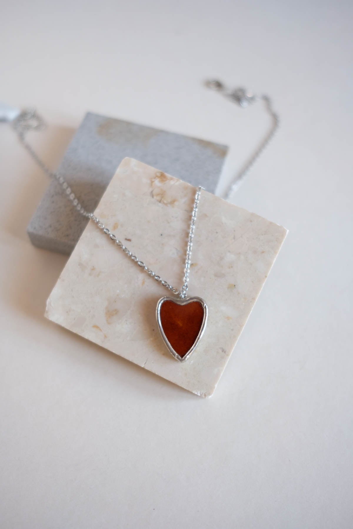 collana cuorino color