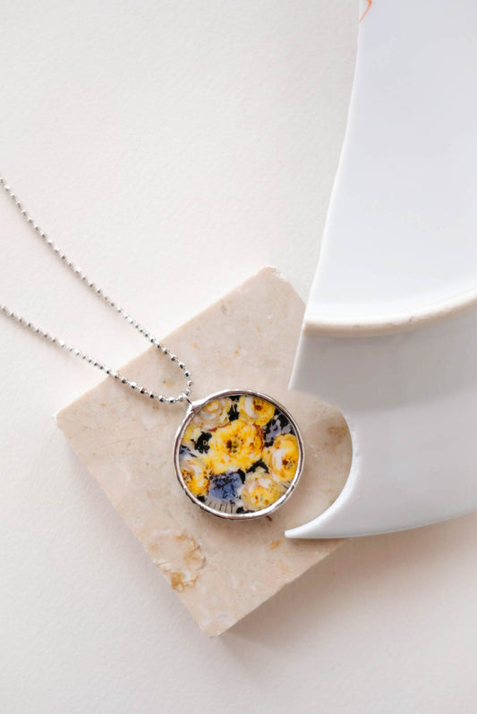 Collana 324 - rose gialle
