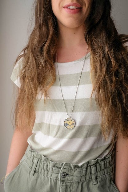 Collana 324 - rose gialle