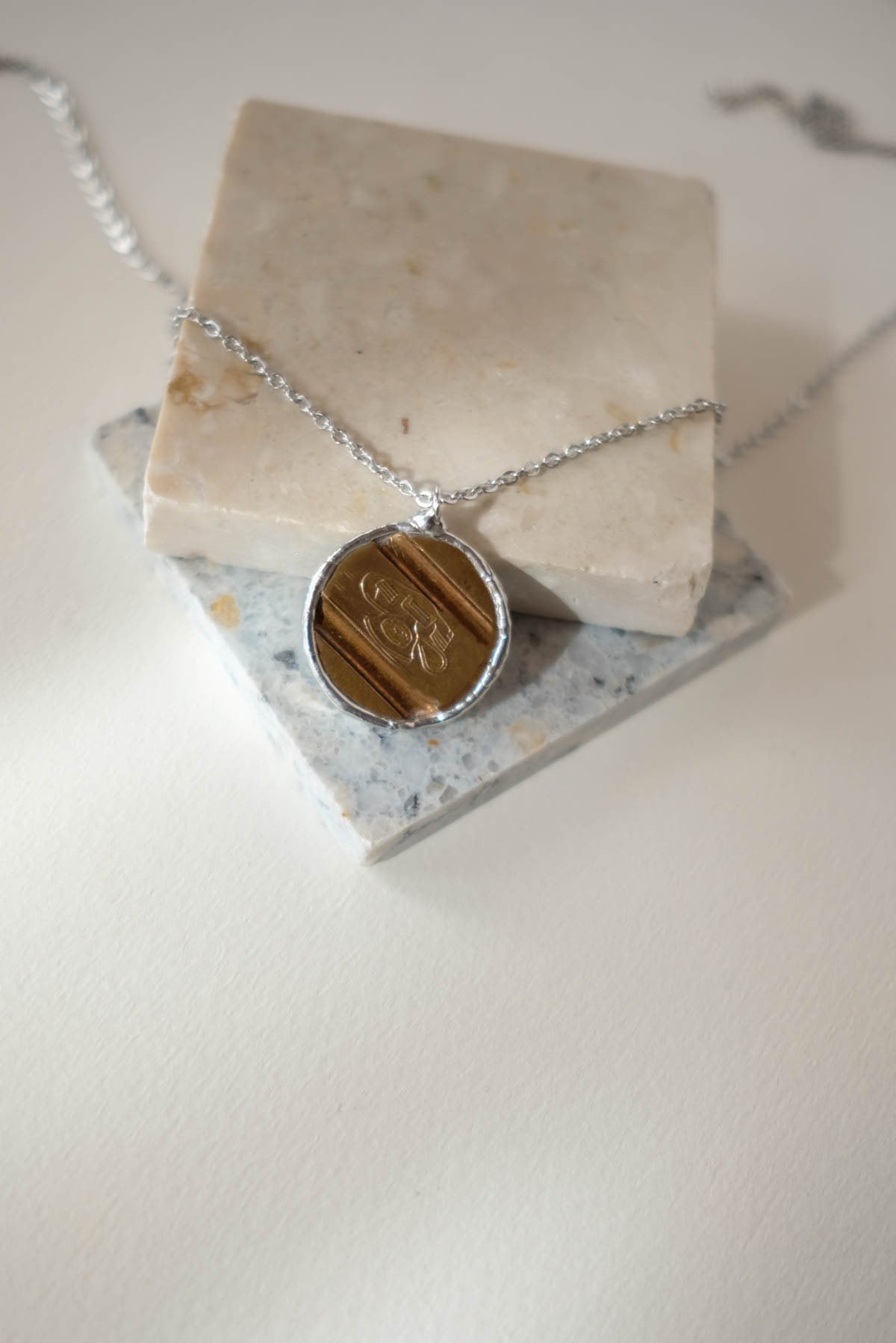 collana gettone telefonico