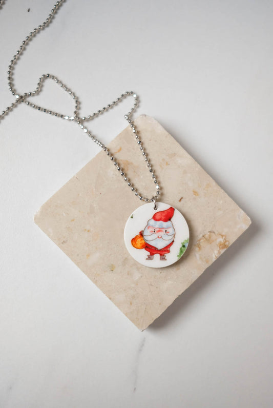 Collana Babbo Natale nude
