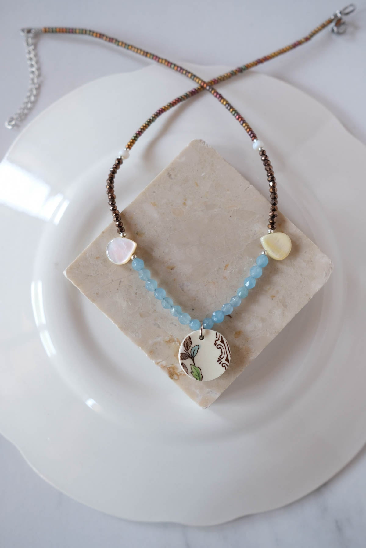 Collana perline 13