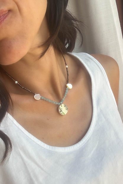 Collana perline 13
