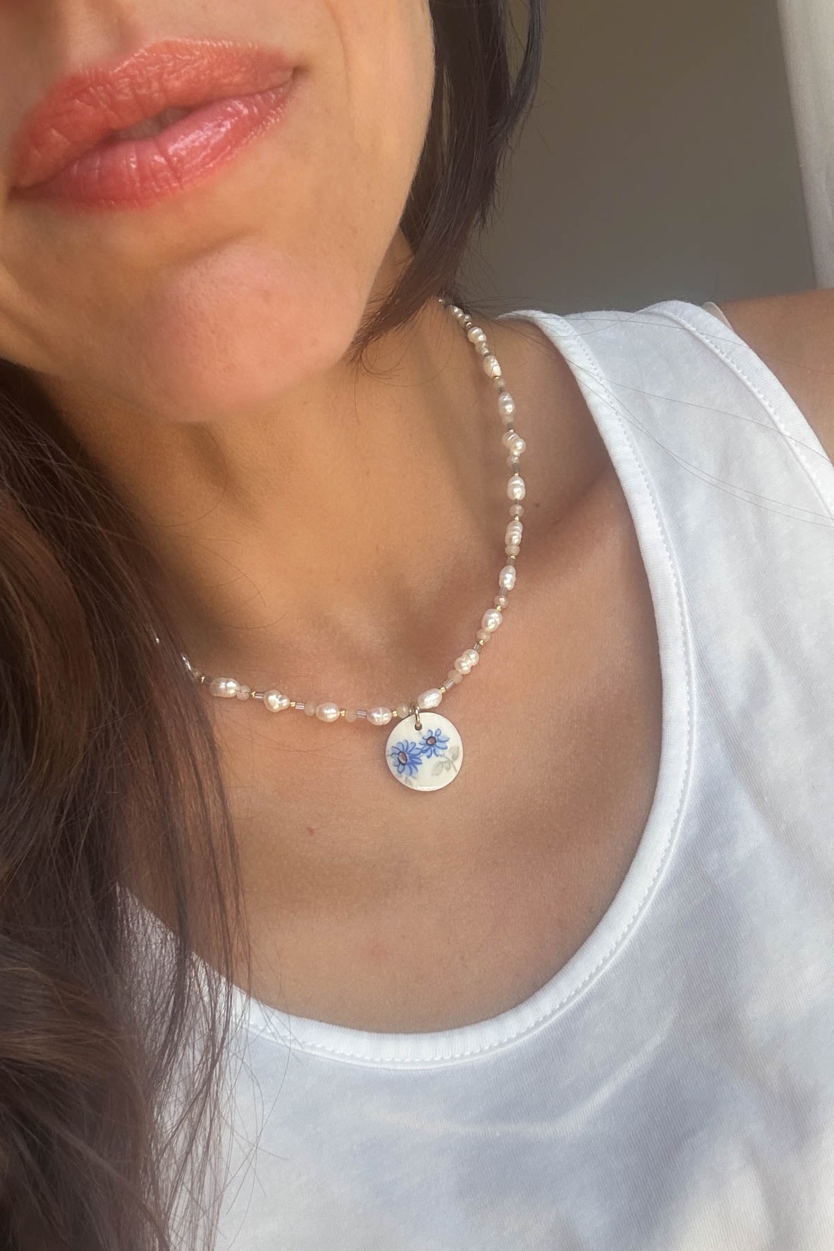 Collana perline 15