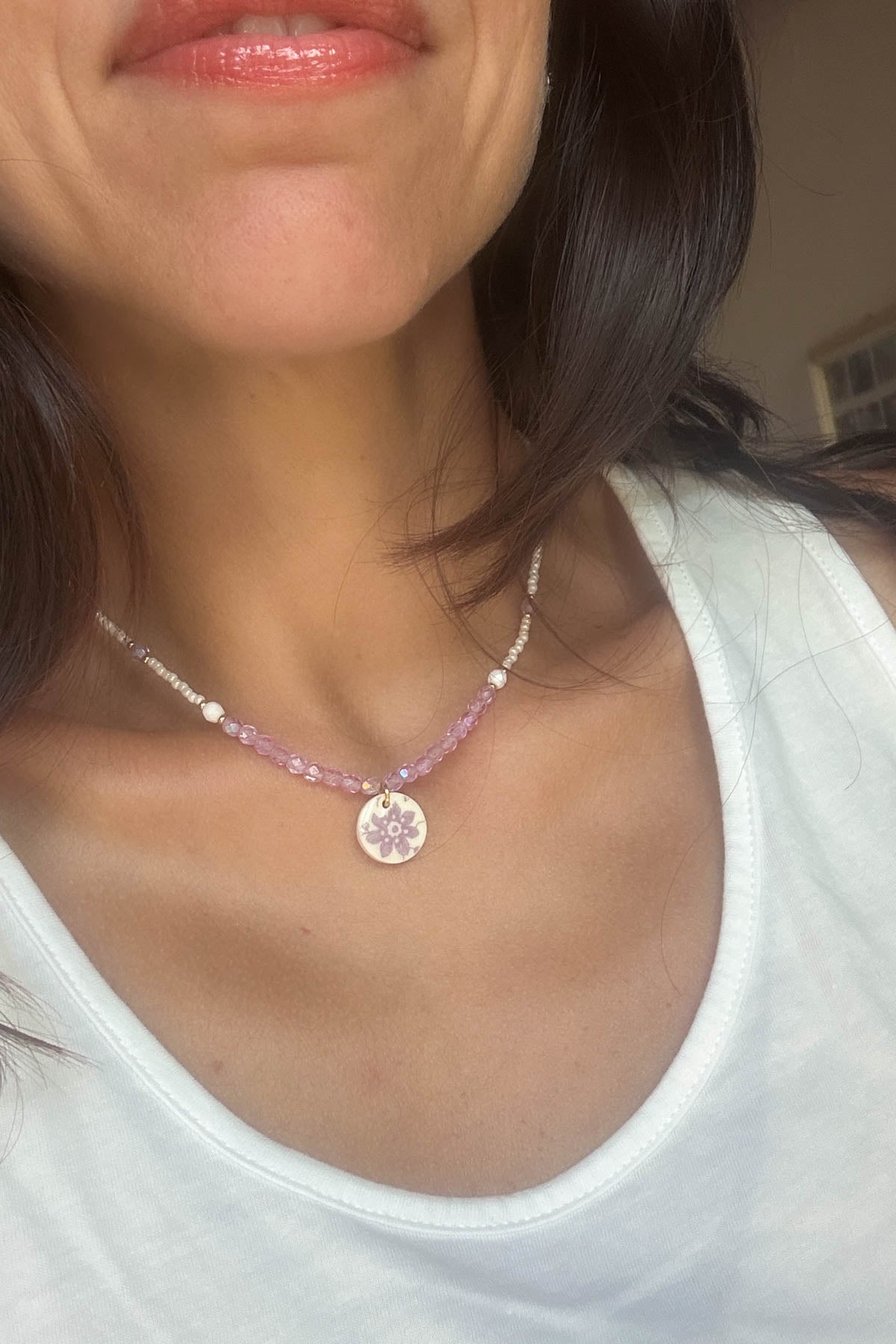 Collana perline 21
