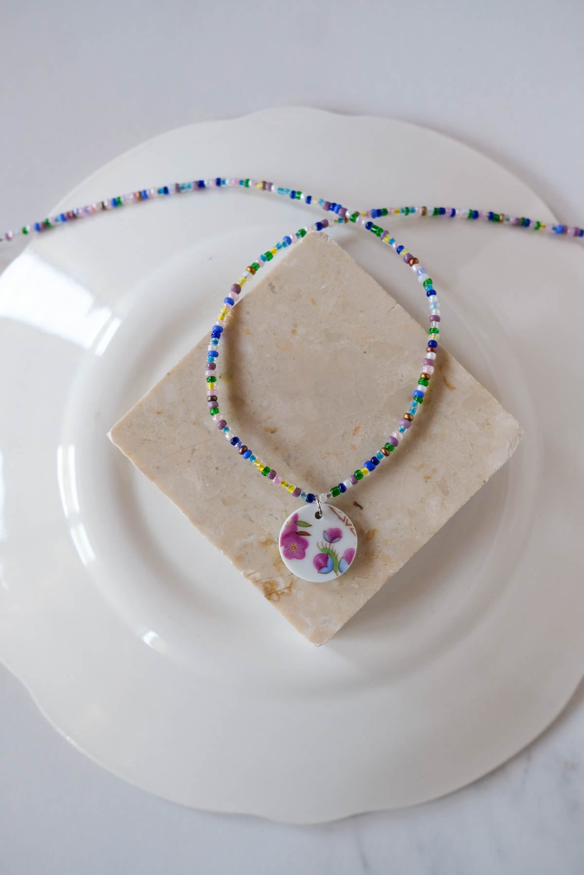 Collana perline 8