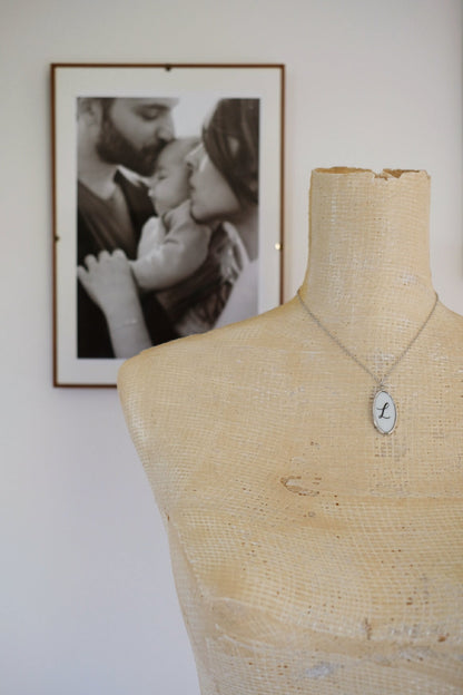 collana Capolettera ovale