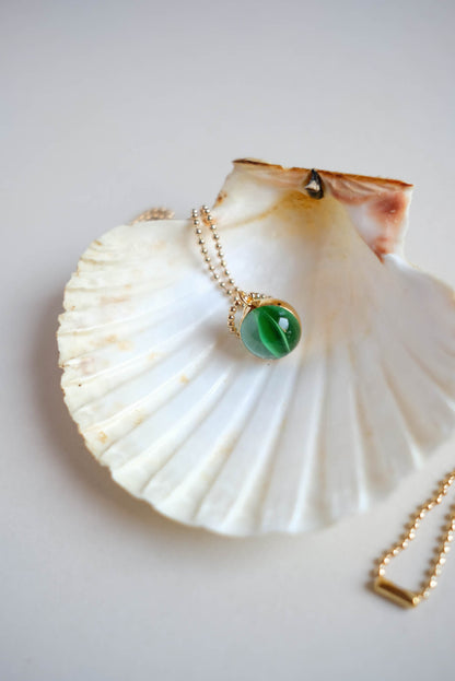 Collane biglia placcato oro