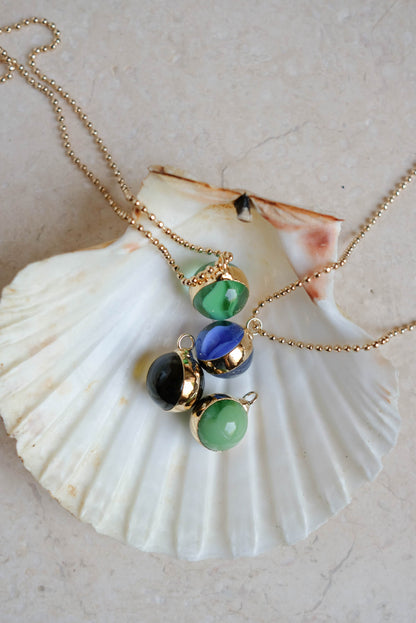 Collane biglia placcato oro