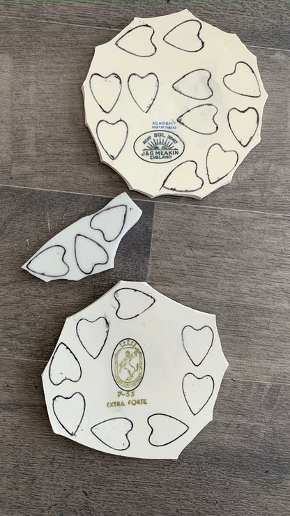 Collana cuorino bianco