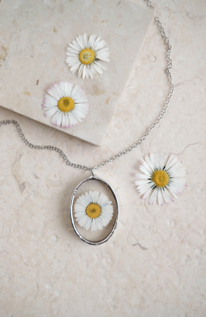 collana margherita ovale